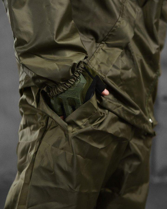Костюм дощовий маскувальний олива Одеса - фото 5