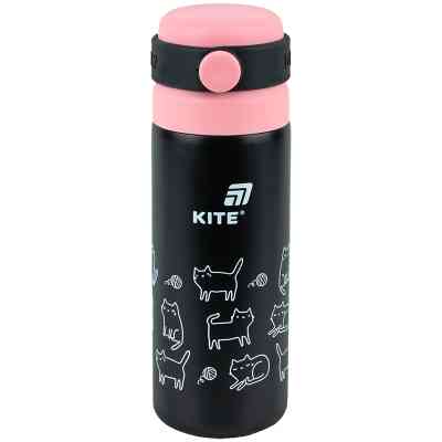 Термос Kite 500 мл, чорний (K25-1222-3) Вінниця