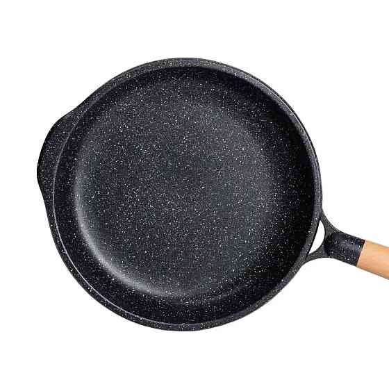 Сковорода 2,8 л с мраморным покрытием Ø 28 см черная Киев