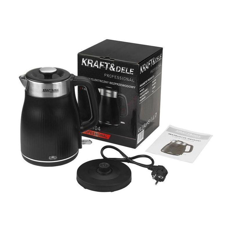 Электрочайник 1,8 л 1500 Вт Kraft&Dele KD4104 2400 Вт Киев - изображение 9