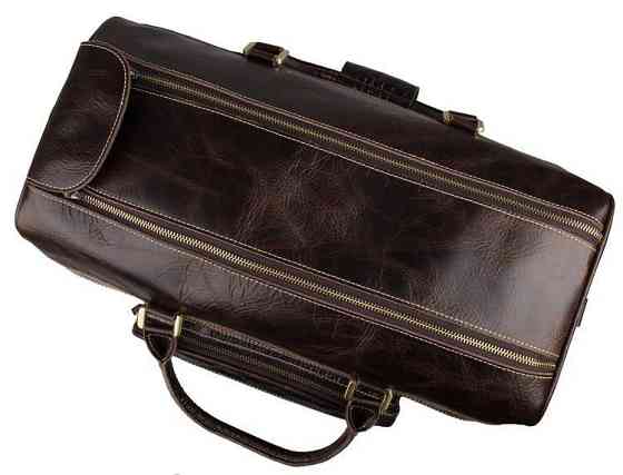 Сумка дорожная Vintage 14253 на колесах Коричневая Киев