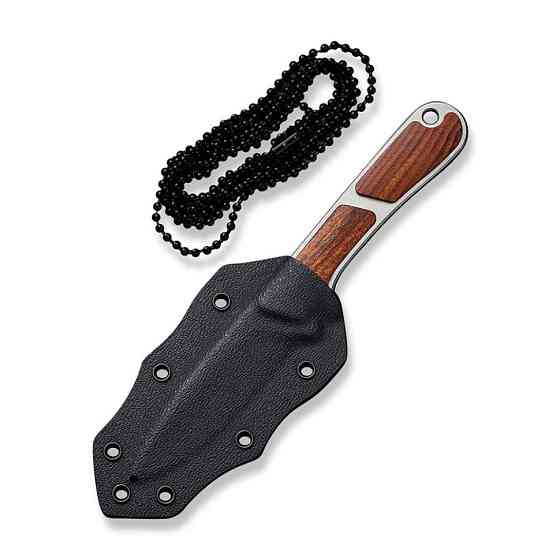 Нож фиксированный тактический Civvi Mini Elementum, (5.7 см) Nitro-V / Guibourtia Wood Киев