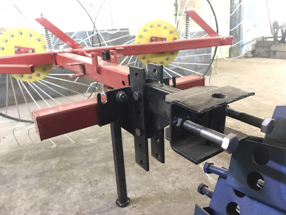 Сеноворошилка Солнышко на 3 колеса ТМ АРА (одна точка, мототрактор) Харьков - изображение 4