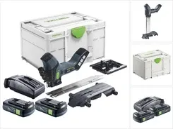 Электрическая пилка Festool ISC 240 EB-Basic akumulatorowa pilarka do izolacji 18 V 240 mm + 2x akumulator 3,0 Ah + ładowarka + Киев - изображение 1