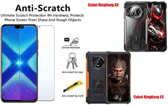 Защитное стекло NeoGlass для Cubot KingKong AX, KingKong ES – ультрапрозрачное и устойчивое Киев