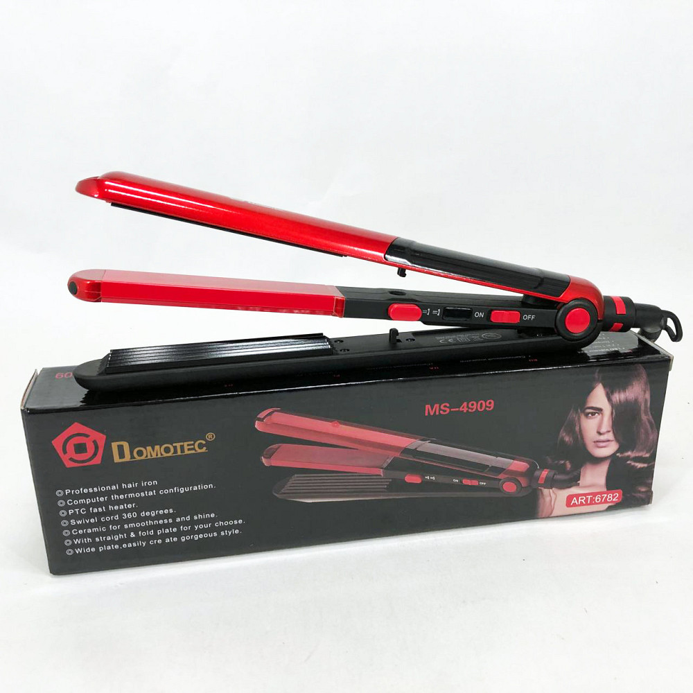 Праска для завивки волосся Domotec MS-4909, Плойка для створення завивки Круті плойки волосся WC-15 Львів - фото 2