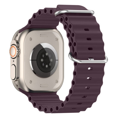 Ремешок для смарт-часов Armorstandart Ocean Band для Apple Watch 42 (Series 11-10)/41/40/38 Berry Purple (ARM74234) Винница - изображение 3
