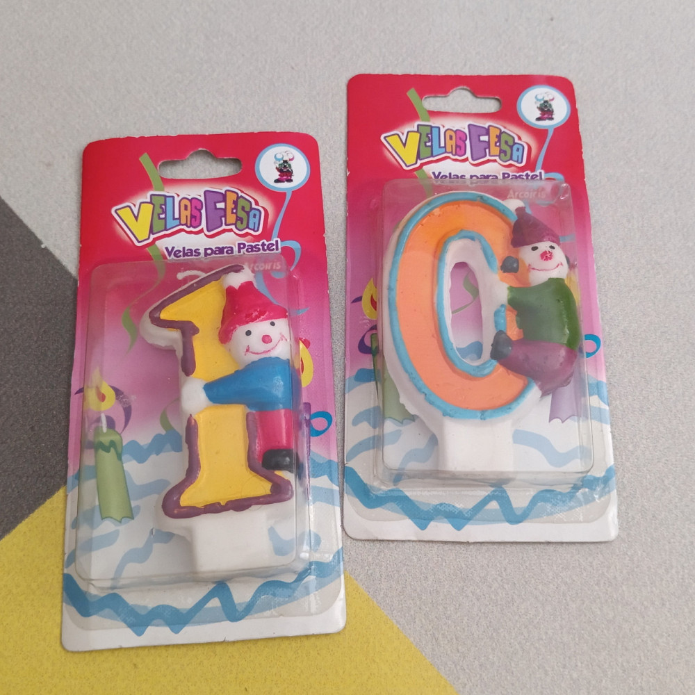 Свічка для торта 10 цифра Київ - фото 1