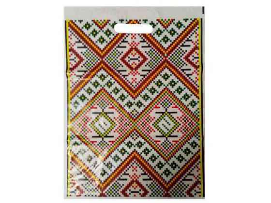 Пакеты с вырубной ручкой (34*45+3)