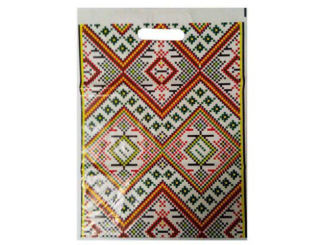 Пакеты с вырубной ручкой (34*45+3)