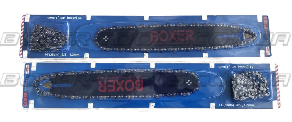 BX-3304 Шина та Ланцюг Для Електропил 35 см. (14”) 1,5 мм., 3/8 Паз, 72 Ланки, Зубців: 36 шт Одеса - фото 4