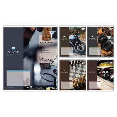 Тетрадь Yes Inspiration А5 24 листов линия (767927) Винница