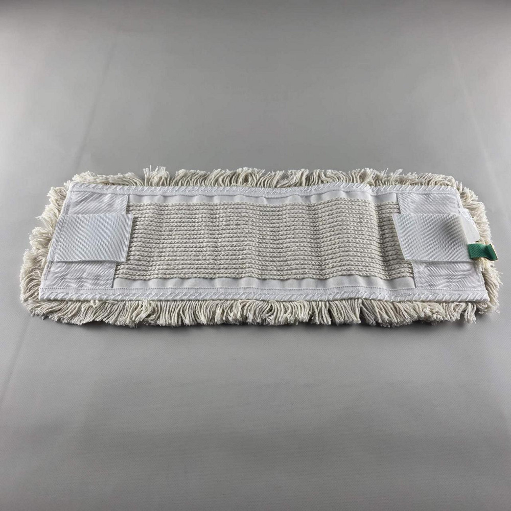 Моп петльовий з бавовни для вологого прибирання, кишені/стрічки, 50х16 см (1 пачка) Харків - фото 1