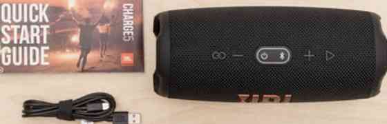 Акустика портативна JBL Charge 5 Black. Харьков