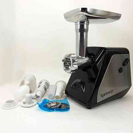 Кухонна м'ясорубка соковижималка Rainberg, М'ясорубки для ресторанів Хороша Електрична 'ясорубка KT-99 Івано-Франківськ