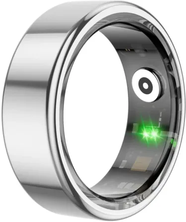 Смарт-кільце смарт-каблучка Smart Ring JRING розмір 11 silver з датчиками кисню та серцебиття Дніпро