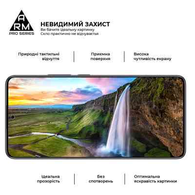 Стекло защитное Armorstandart Pro Xiaomi Redmi Note 14 5G Black (ARM83175) Винница