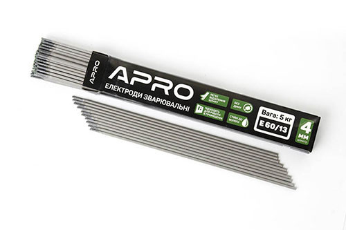 Зварювальні електроди Е 60/13 4 мм 5 кг APRO Харків - фото 1