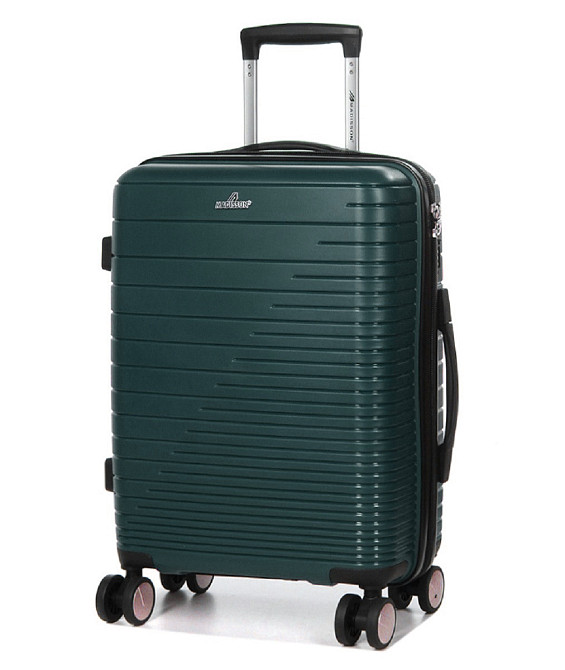 Валіза поліпропіленова MADISSON 33703 мала 55 см темно-зелена Київ - фото 1