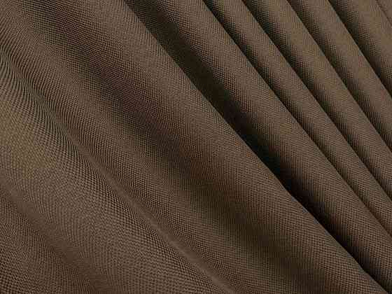 Комплект штор VR-Textil Льон Мішковина 200х270 2шт і Тюль 500х270 277ш-1579т Коричневий з молочним 71-159/6 Київ