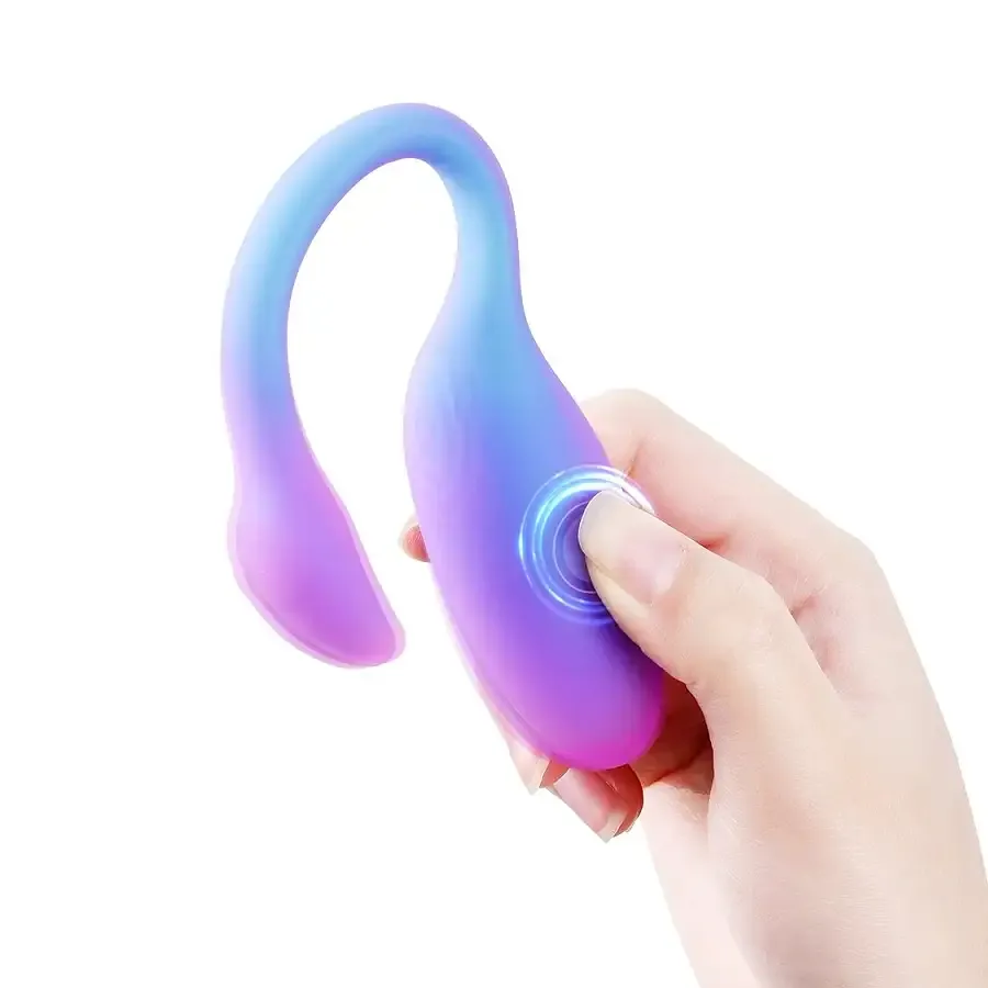 Смарт-виброяйцо Magic Motion Flamingo Max Blue 2 в 1: виброяйцо и тренажер Кегеля, 10 режимов Львов - изображение 3