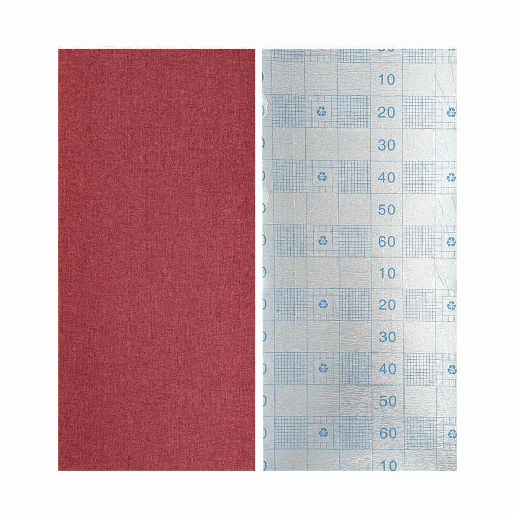 Тёплые льняные самоклеящиеся обои бордо меланж Киев - изображение 4