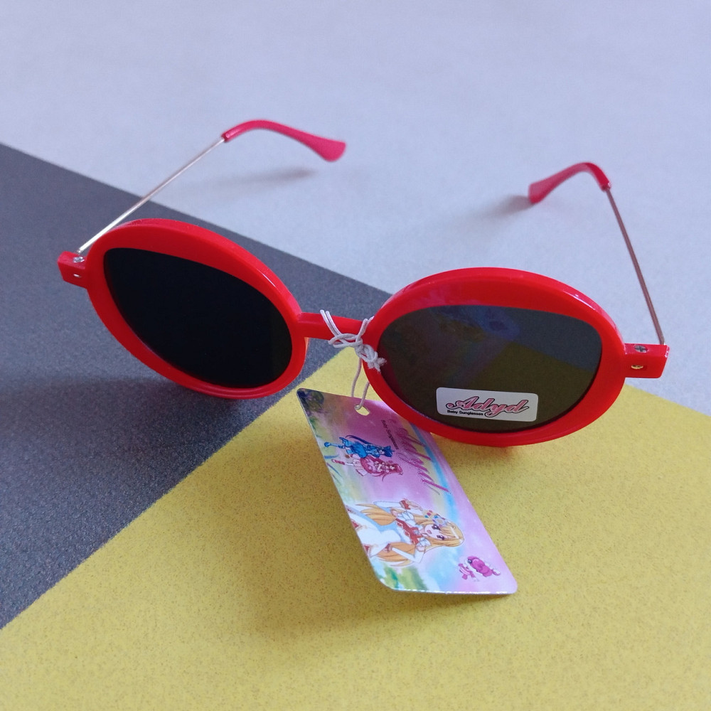 Детские очки солнцезащитные красные круглые Киев - изображение 1