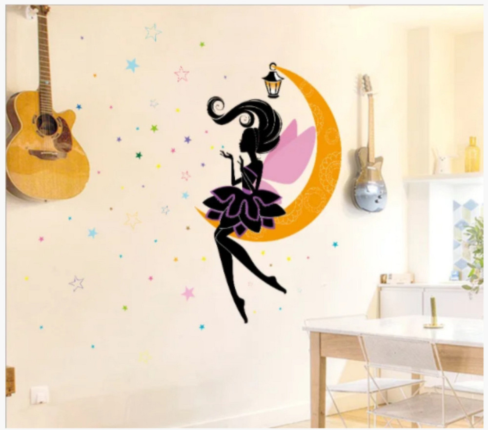 Интерьерная наклейка Фея на луне Киев - изображение 5
