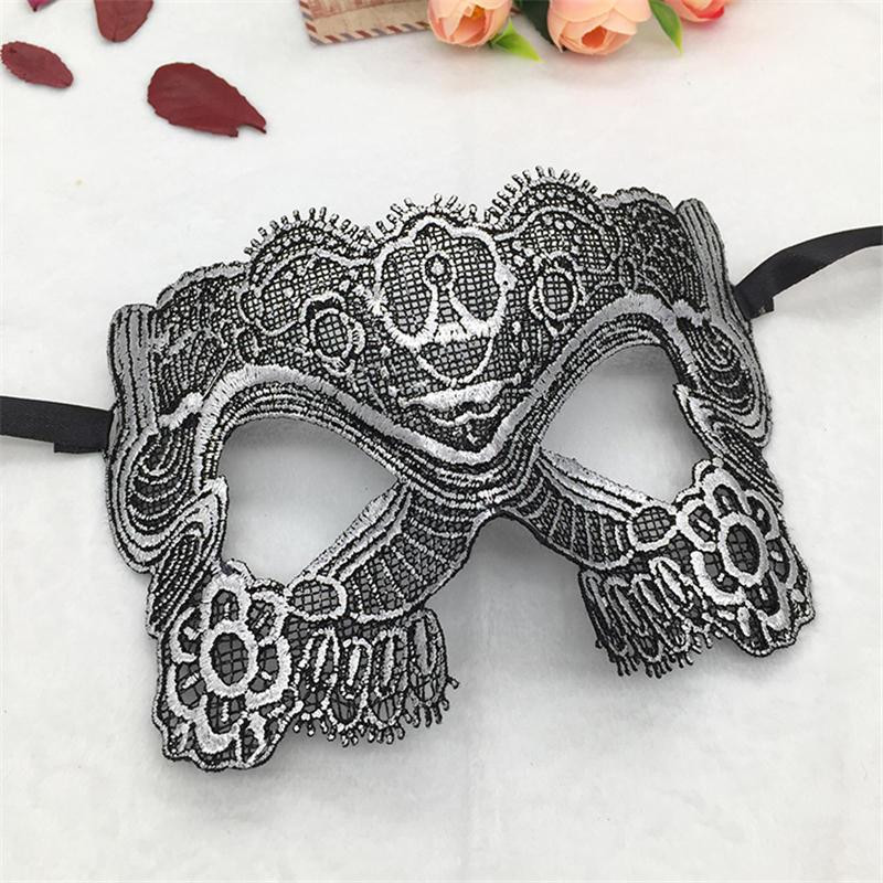 Маска венецианская one size серебристый Киев - изображение 1