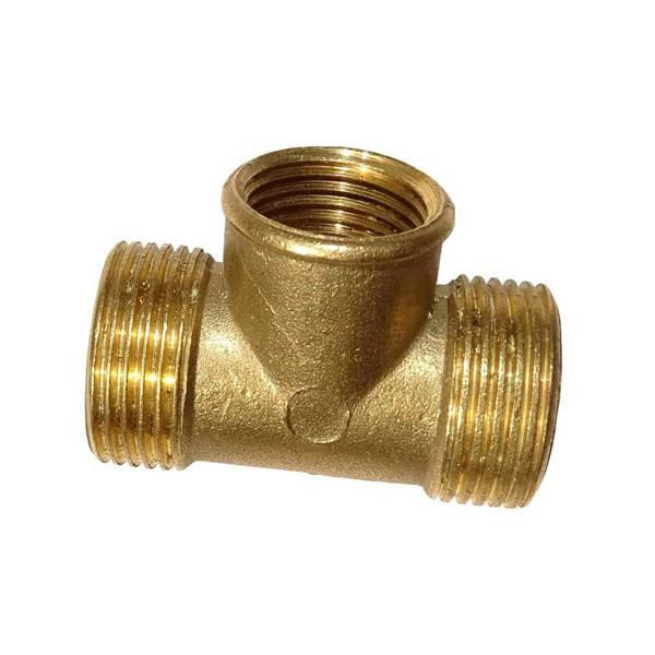 Трійник 3/4' зовн/внутр/зовн Україна, латунь Харків - фото 1