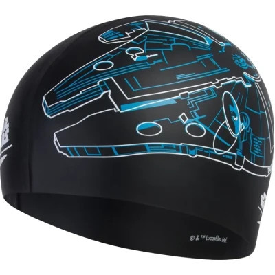 Шапка для плавання Speedo Millenium Falcon Slogan Prt Cap чорний 8-08385D675 OSFM (5053744485225) Вінниця - фото 1