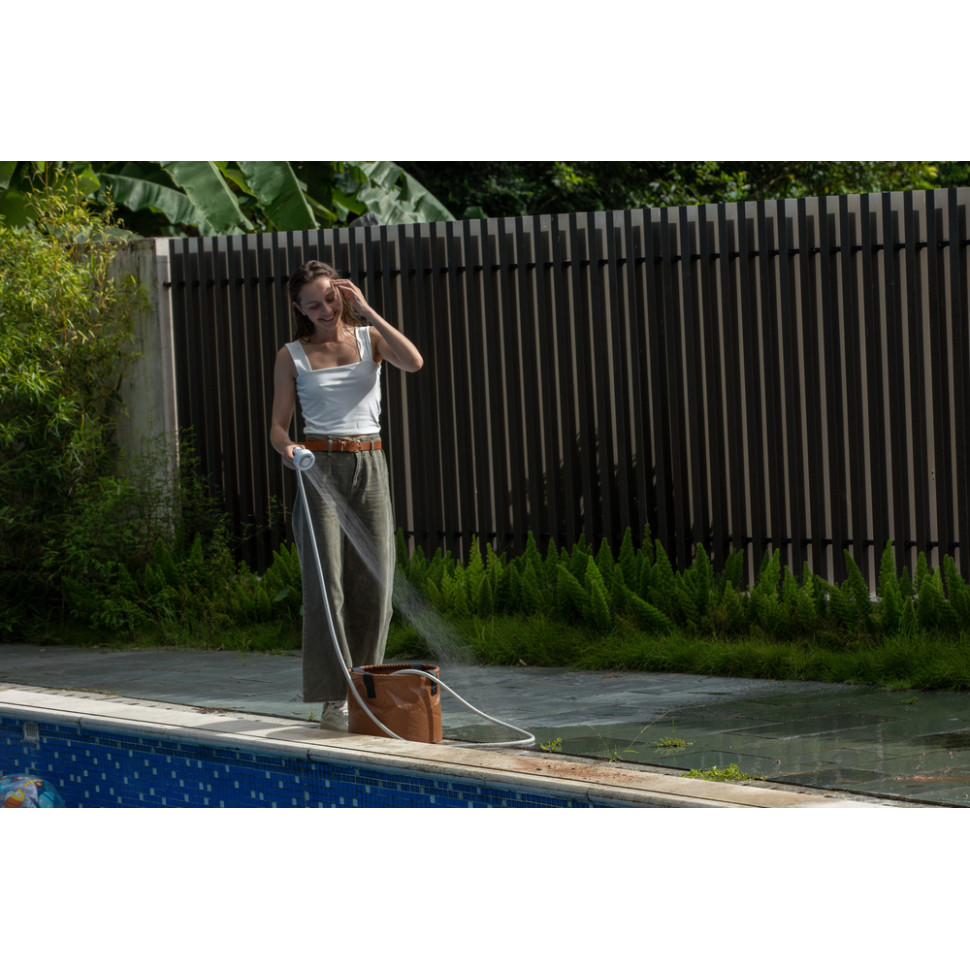 Душ портативний з насосом на акумуляторі Flextail Max Shower, білий Киев - изображение 18