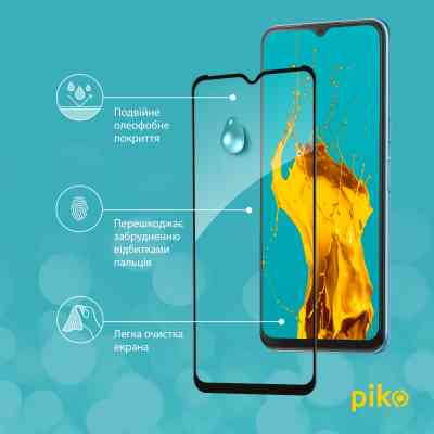 Стекло защитное Piko Full Glue Tecno Spark 8 (1283126533105) Винница