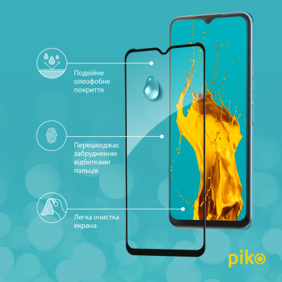 Скло захисне Piko Full Glue Tecno Spark 8 (1283126533105) Вінниця - фото 4