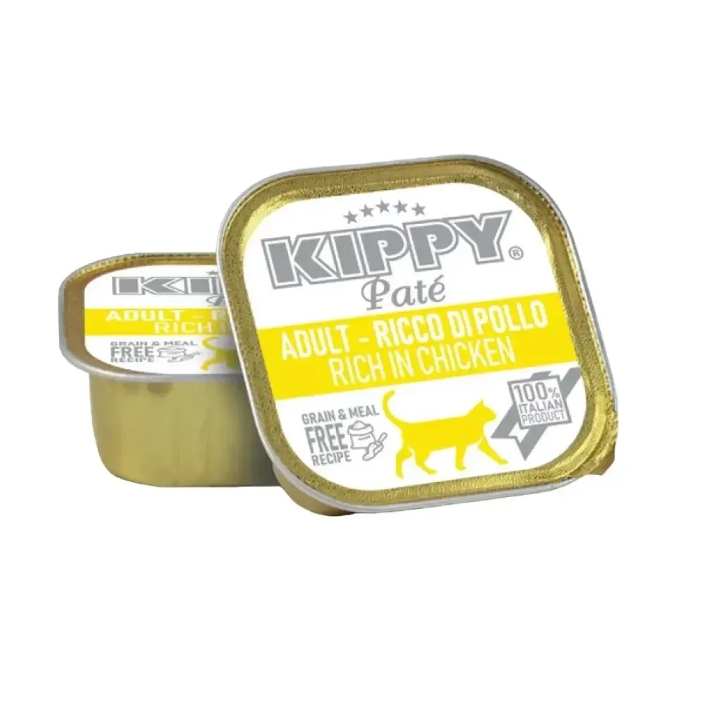 Влажный корм KIPPY Pate Adult Cats Chicken для взрослых кошек с курицей в виде паштета 90 г Винница - изображение 1