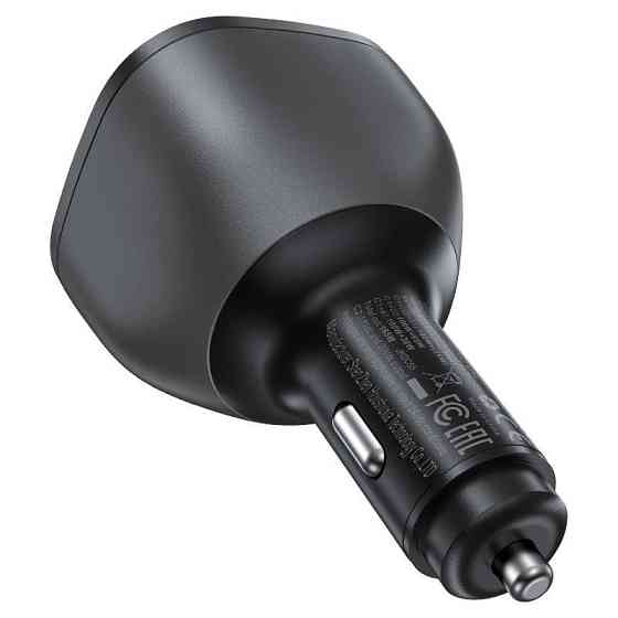 Автомобильное зарядное устройство ACEFAST B14 165W (2*USB-C+USB-A) 3-port car charger Black Одесса