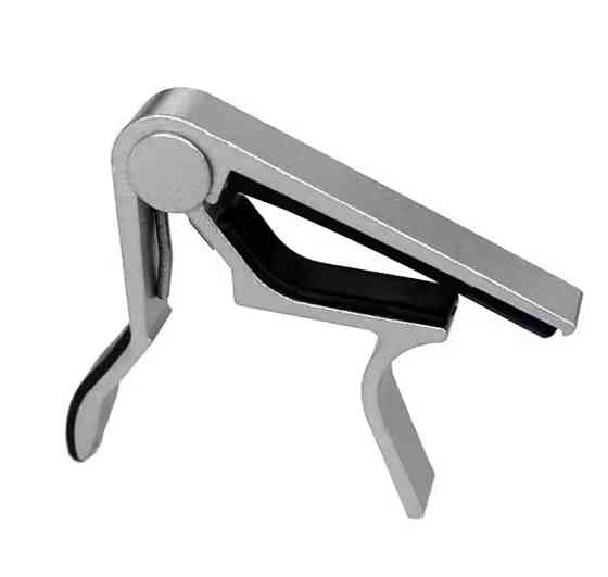 Гитарный каподастр для шестиструнной гитары капо 9 см серый Киев