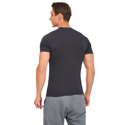 Футболка Kappa T-shirt Mezza Manica Scollo V K1311 Antracite антрацит M (8052394814116) Вінниця - фото 2