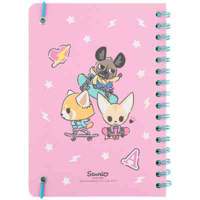 Блокнот Kite на спіралі A5 Aggretsuko , 80 аркушів, клітинка (AR25-190) Вінниця