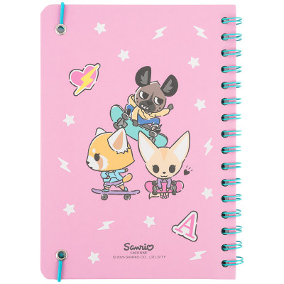 Блокнот Kite на спіралі A5 Aggretsuko , 80 аркушів, клітинка (AR25-190) Вінниця - фото 3