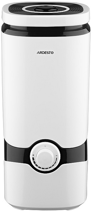 Зволожувач повітря ARDESTO ультразвуковий, 40м2, 4л, 300мл/г, мех. кер-ння, верх. залив води, білий Киев - изображение 1