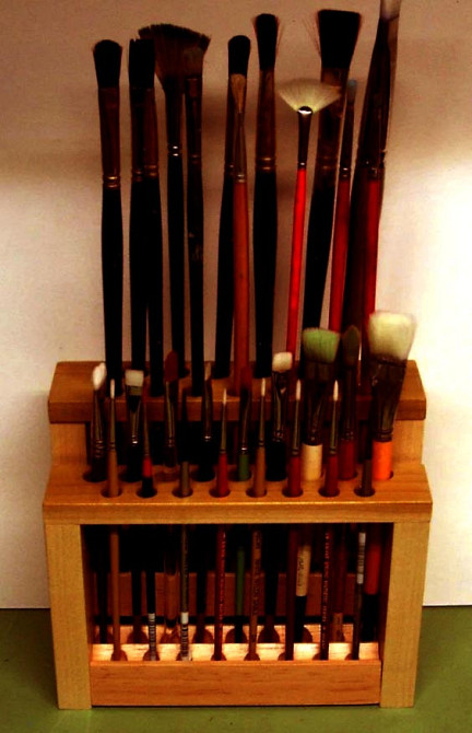 Органайзер для пензлів "Портинат 30" сієна Миколаїв - фото 1