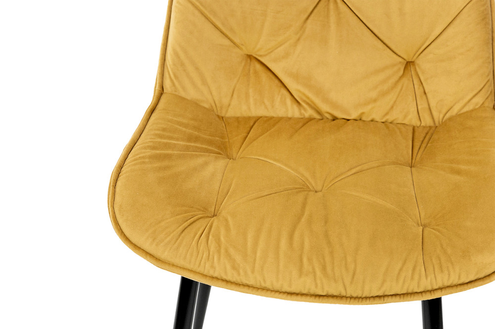 Стілець Прадо чорний, велюр карі Київ - фото 7