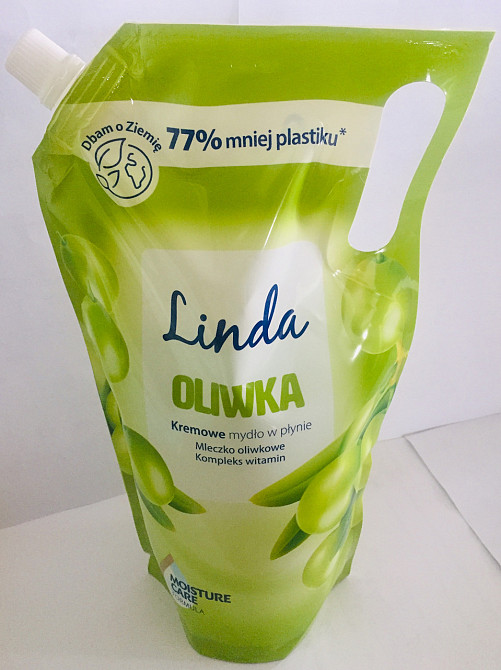 Рідке Крем-мило Linda Oliwka 1L Польща Львів - фото 1