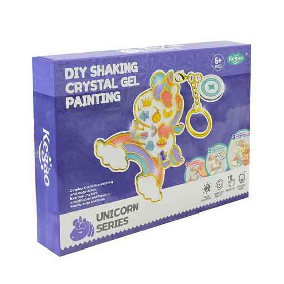 Дитячий набір для творчості "Unicorn Series" 708-69, 2 форми Вінниця