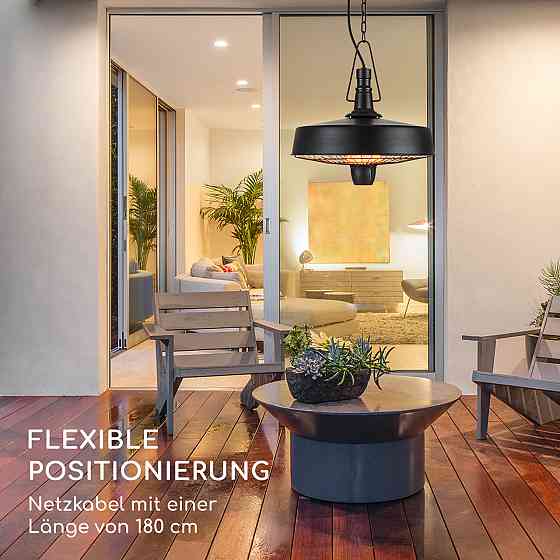 Інфрачервоний нагрівач Camden Heat 1000/2500 Вт IP24 стельовий монтаж (Німеччина, читати опис) Рівне