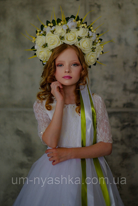 Длинное белое платье с рукавами Кривой Рог - изображение 4