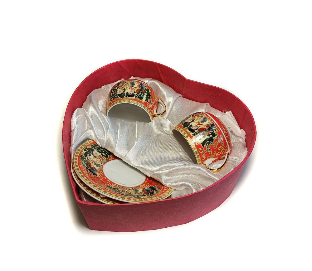 Сервиз для кофе фарфор на 2 персоны Ива Киев - изображение 2