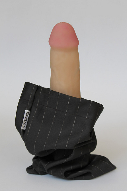 Вібратор EGZO Ciberskin VNS005 ( 21 см х 4,7 см ) Sex Aura Київ - фото 4