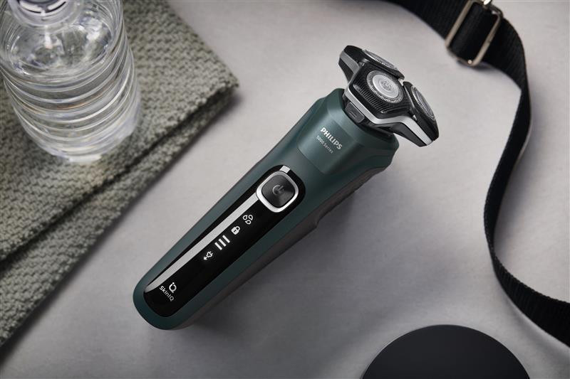 Електробритва Philips S5884/50 чорний із зеленим Харьков - изображение 4